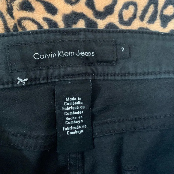 CALVIN KLEIN black jeans 2 - Picture 6 of 6